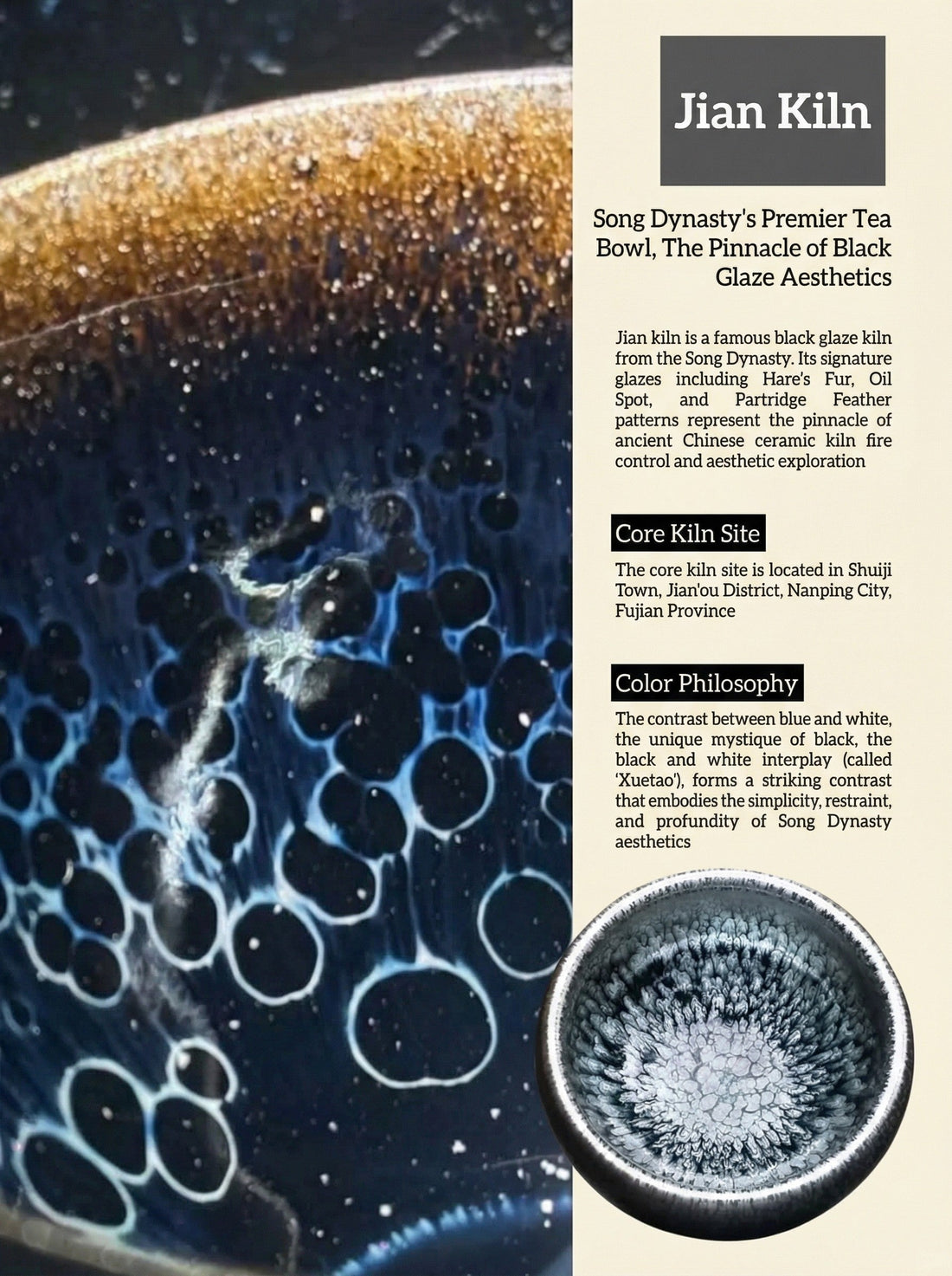 Jian Kiln: The Ultimate Beauty of Song Dynasty Tea Bowls