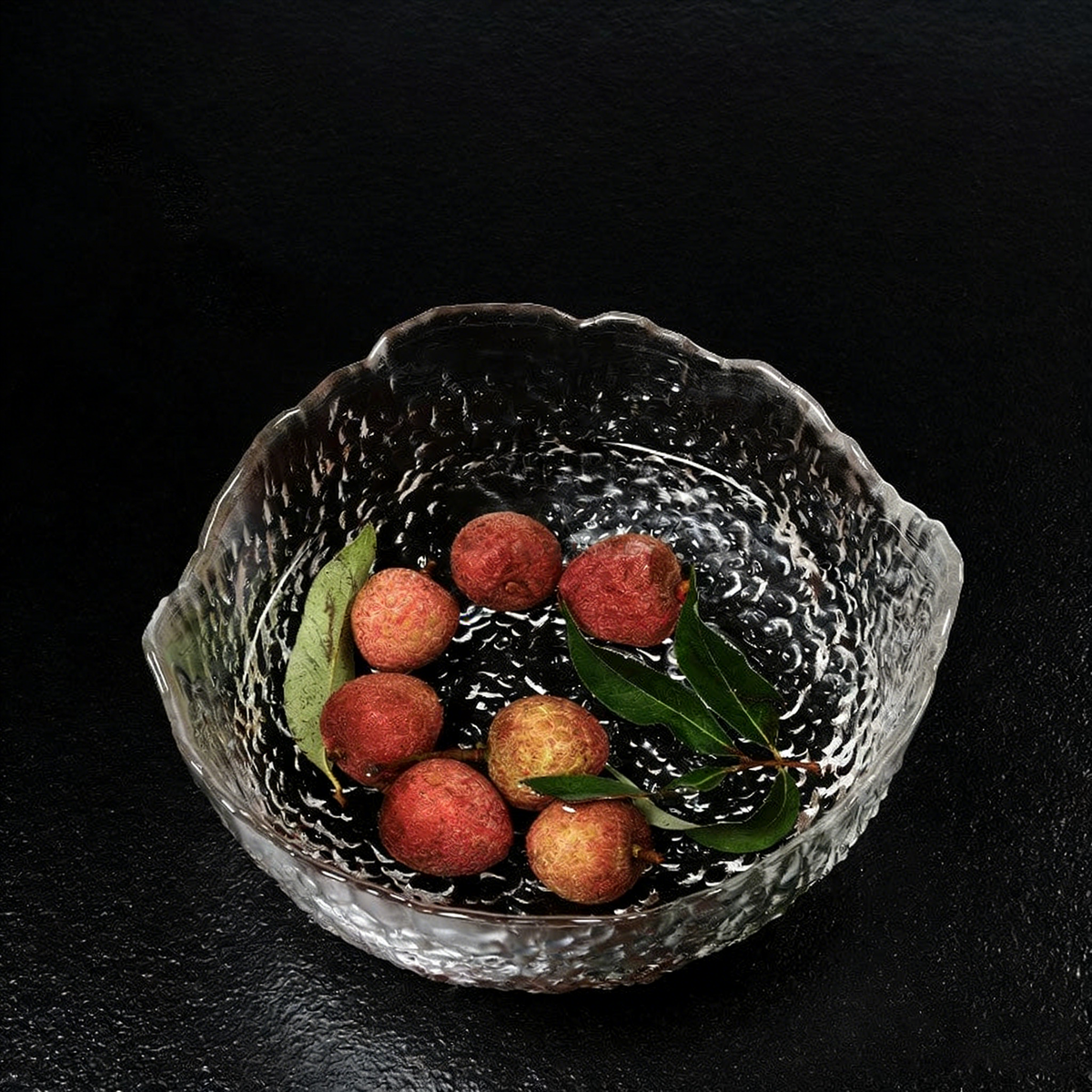 冰块造型玻璃茶洗