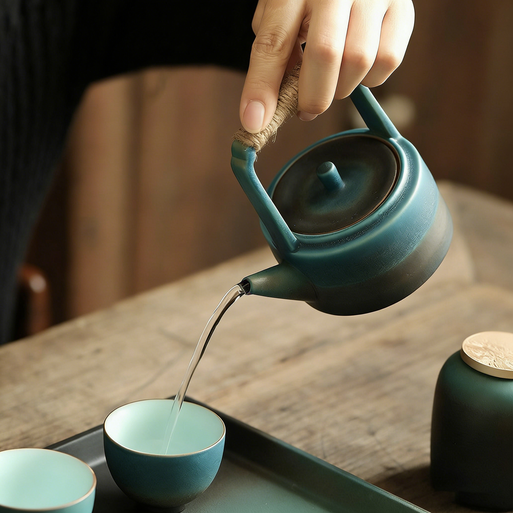 日式青瓷茶具