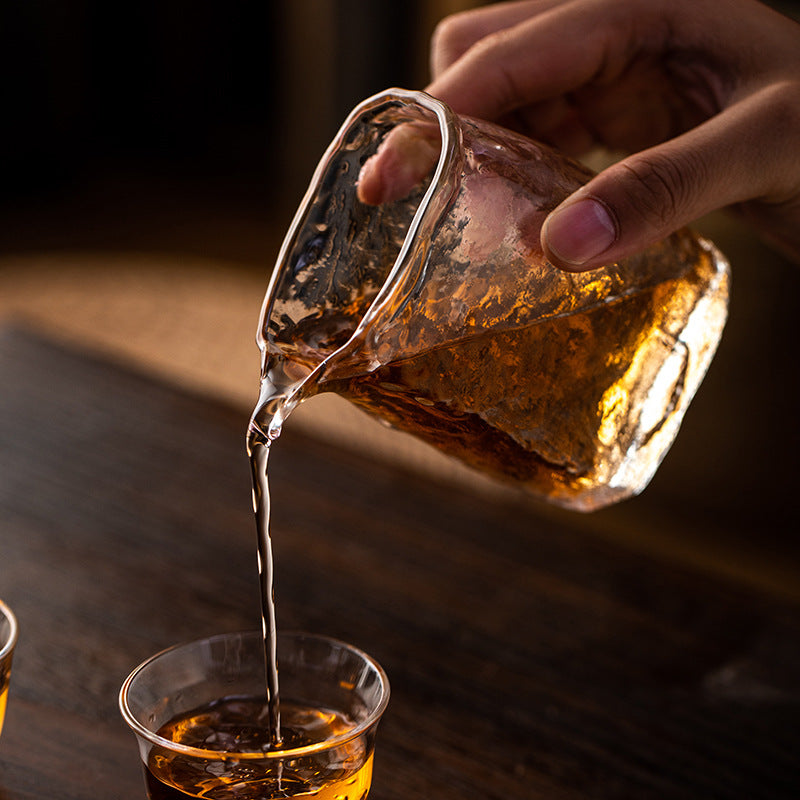 Glass Fairness Cup – Japanese Style, Square Shape, 260ml