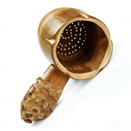 带手柄竹制滤茶器