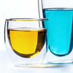 Double Wall Crystal Glass Tea Cup