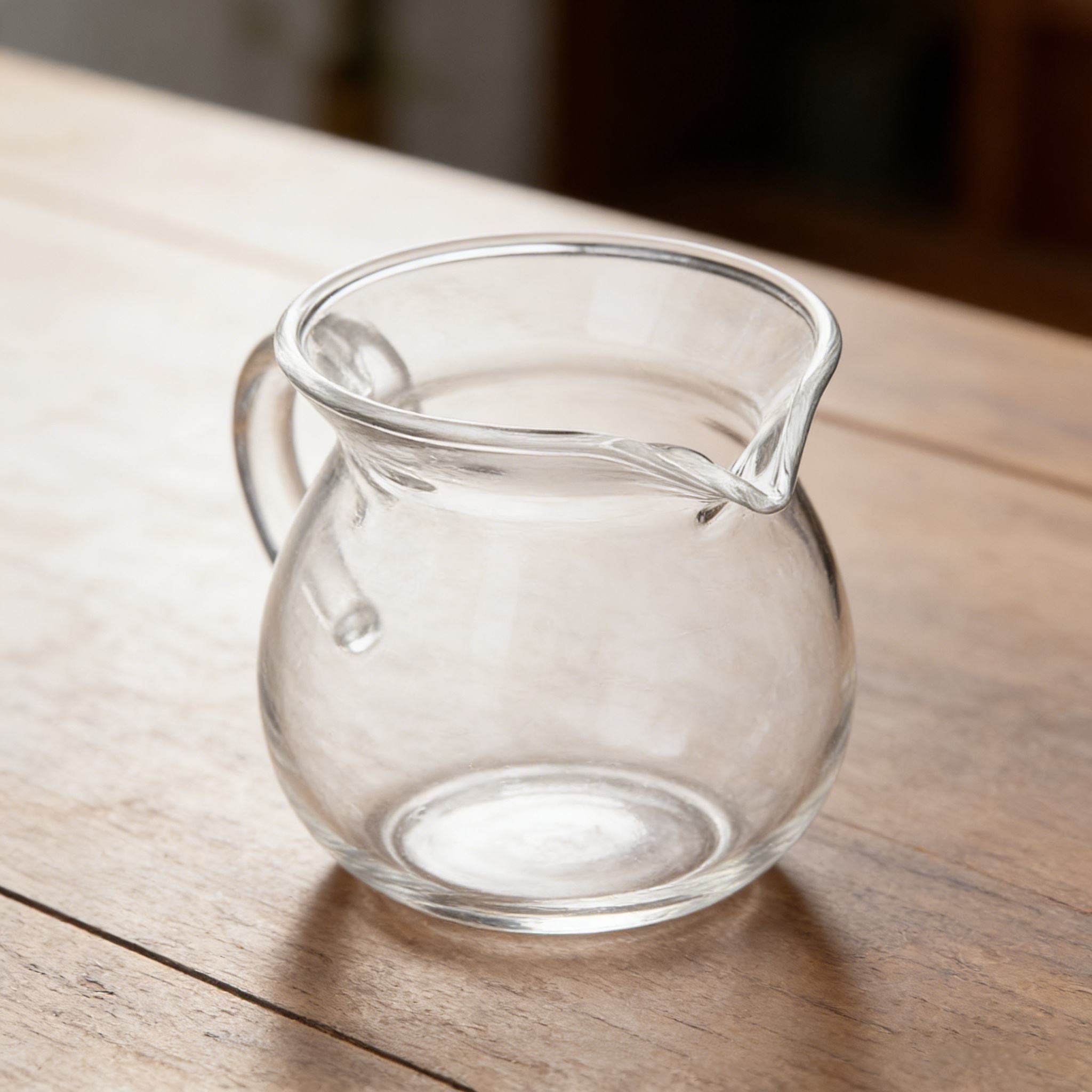 Quality Thick Glass Fair Cup