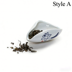 青花瓷茶荷