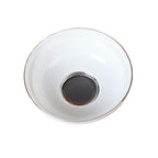 White Porcelain Tea Strainer – Tripod Stand Design, Ceramic Tea Filter