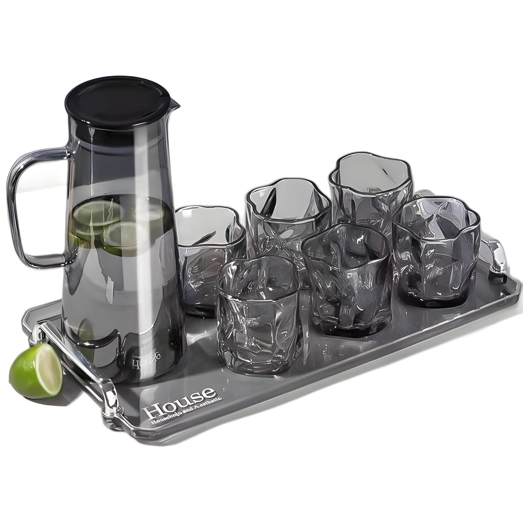 Light Luxury Glass Teapot Set – High-Borosilicate Glass