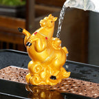 “Fortune Horse” Color-Changing Tea Pet – Heat-Activated Resin Figurine