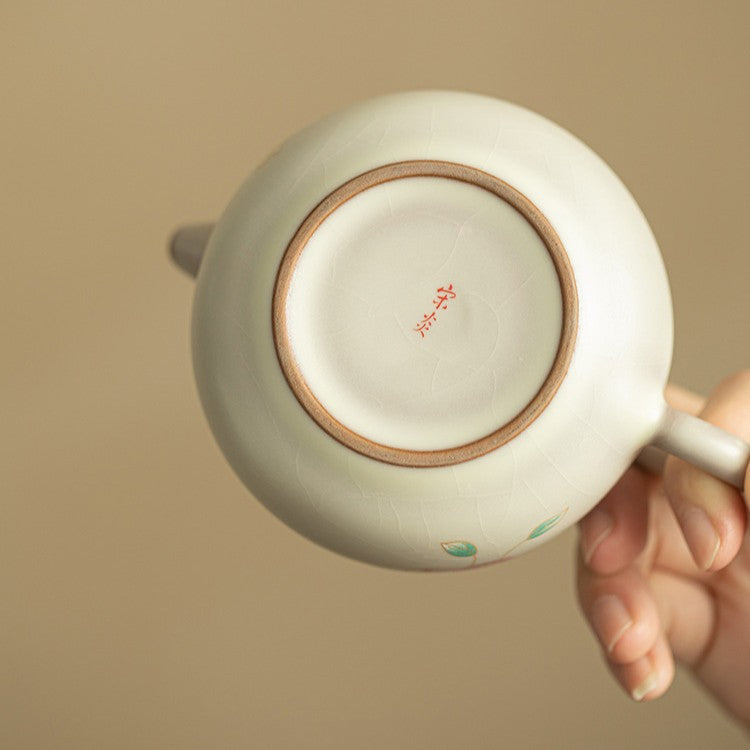 Chinese Ru Ware Teapot – Little Garden “Xishi” Shape,  200ml