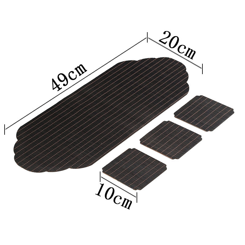 Bamboo Tea Mat – Waterproof, Traditional Tea Table Runner