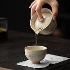 “Persimmon for Prosperity” Travel Tea Set – Portable Gongfu Set