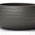 Black Clay Stripes Tea Washer