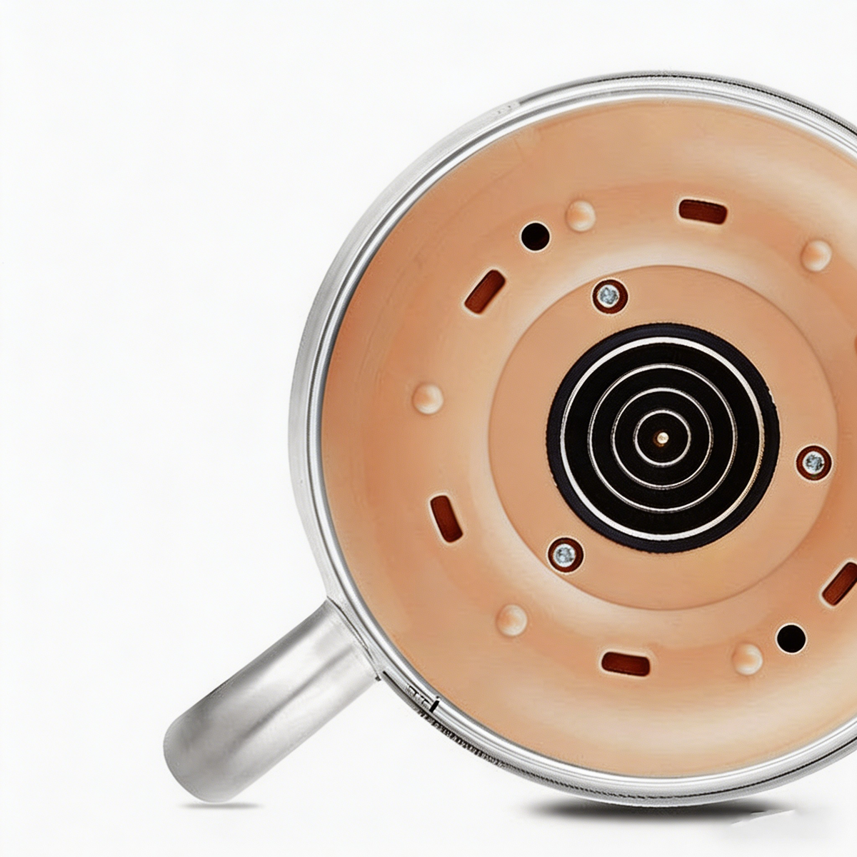 Glass Teapots With Golden Induction Cooker