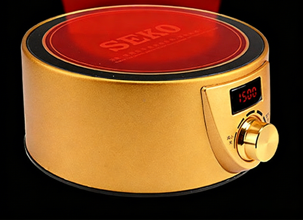 Golden Induction Cooker Teapot Warmer