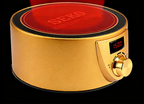 Golden Induction Cooker Teapot Warmer