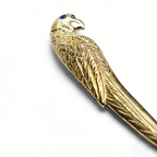 手工鹦鹉铜茶针