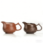 Yixing Purple Clay Lotus Tea Set