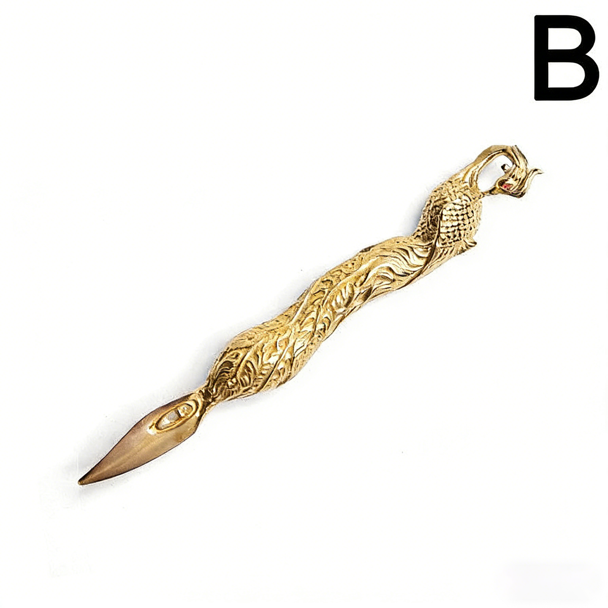 Handmade Parrot Copper Tea Needle