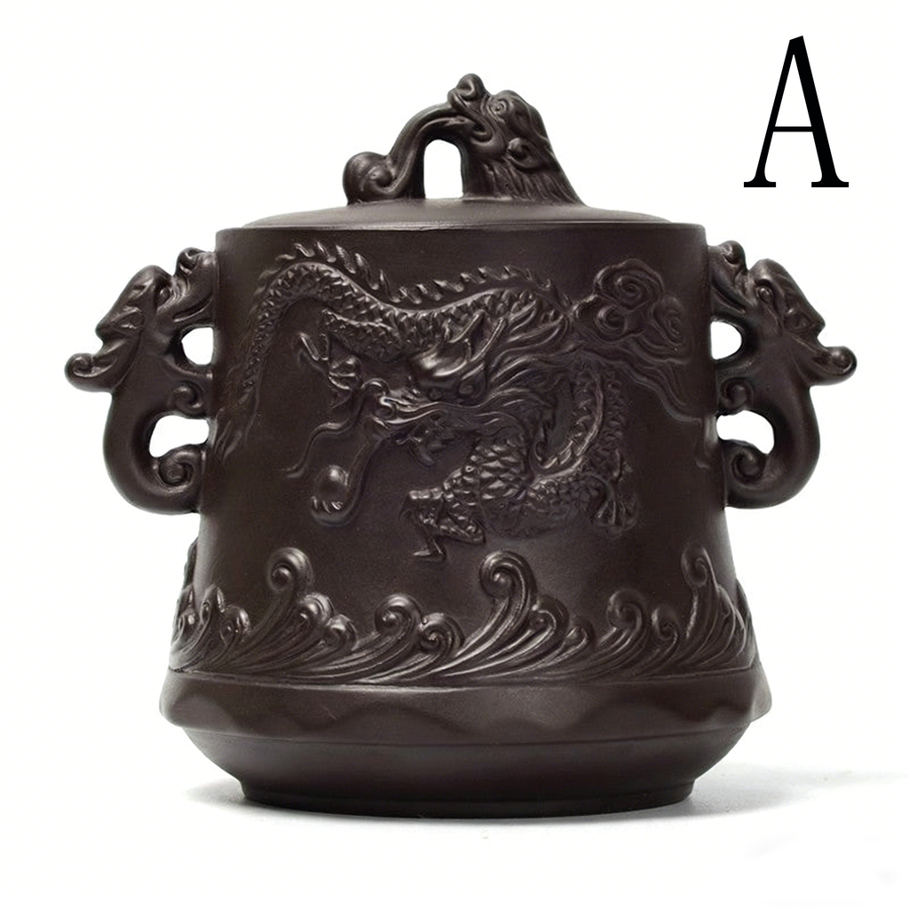 Empaistic Dragon Clay Tea Caddy