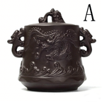 Empaistic Dragon Clay Tea Caddy