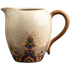 Ru Ware Fairness Cup – Beige Glaze, “Sea Cliffs” Pattern, 210ml