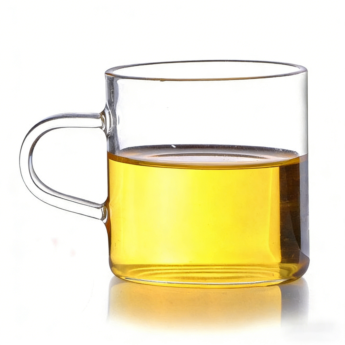 透明简约玻璃茶杯 (6个装)