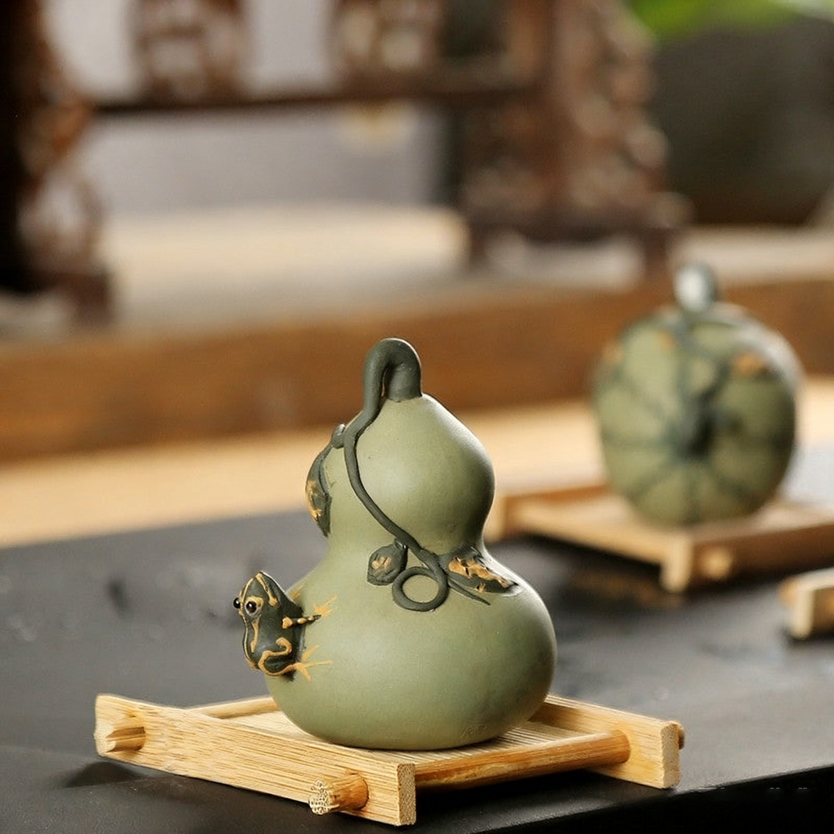 独一无二的宜兴紫砂茶宠
