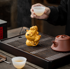 “Fortune Horse” Color-Changing Tea Pet – Heat-Activated Resin Figurine