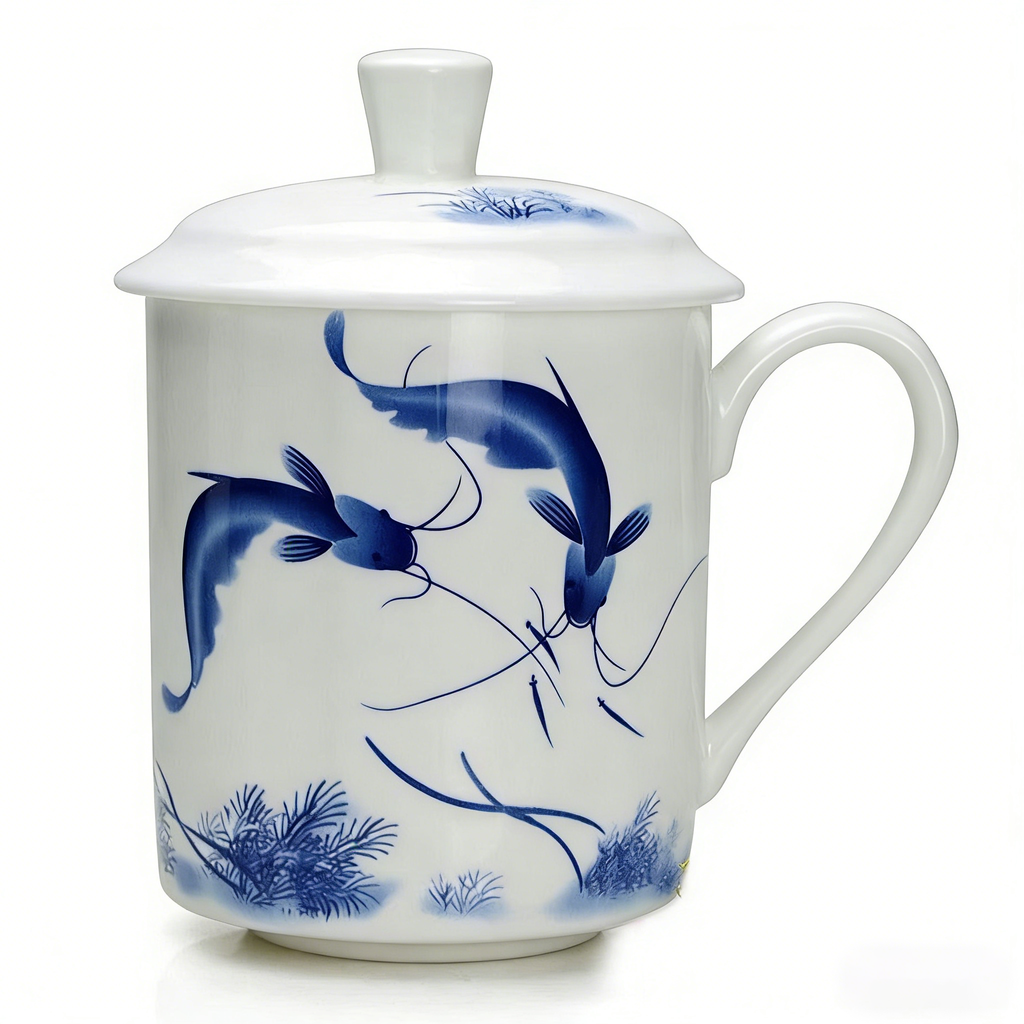 景德镇瓷器中式茶杯