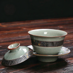Ice Crack Ge Kiln Gaiwan