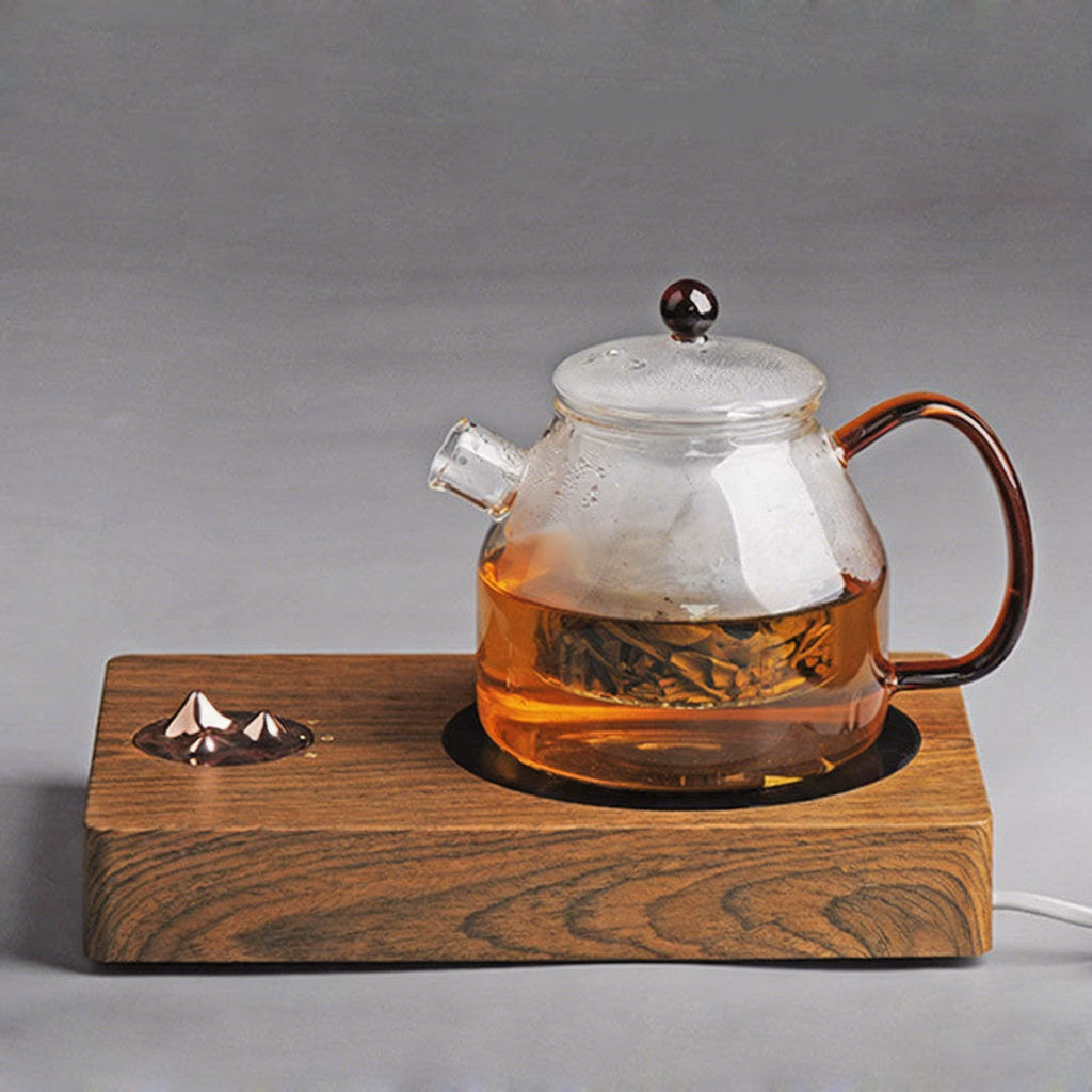 水蒸气大玻璃茶壶