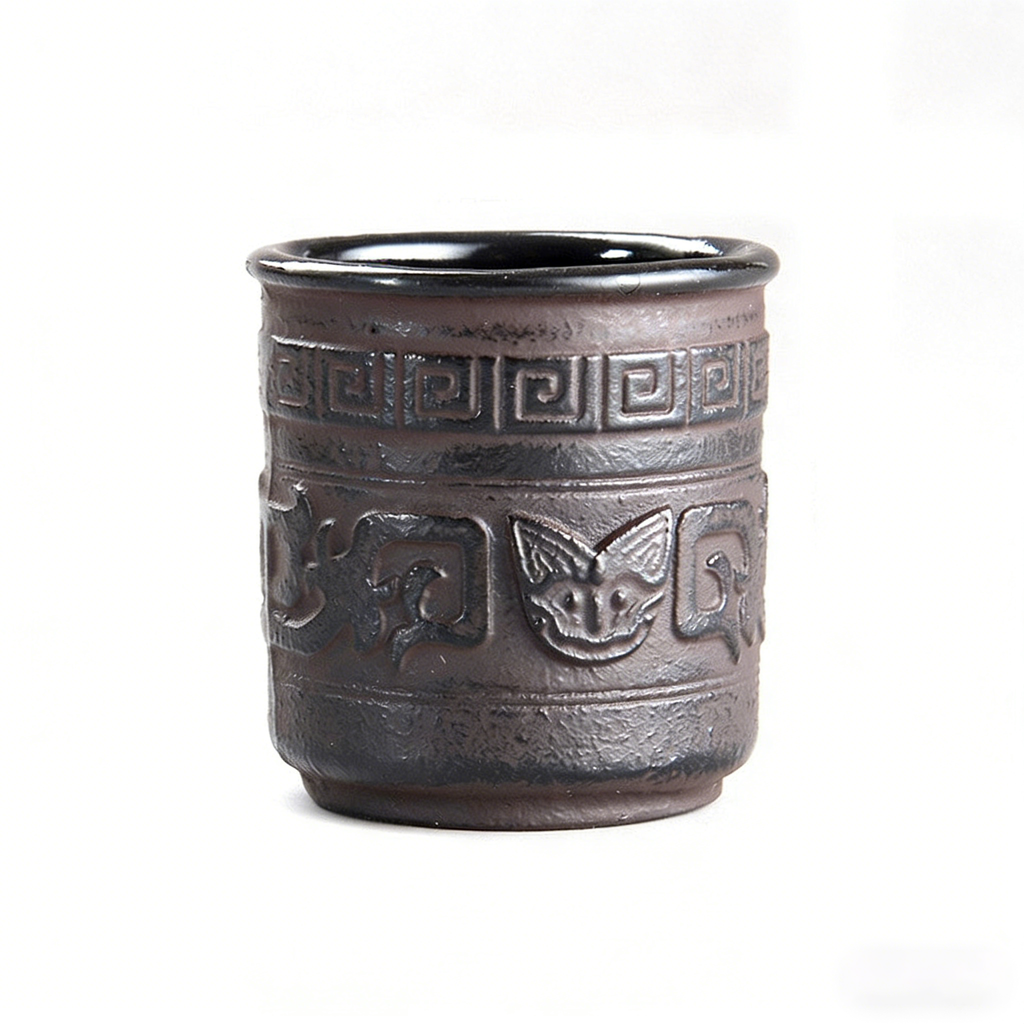 仿古铸铁茶杯