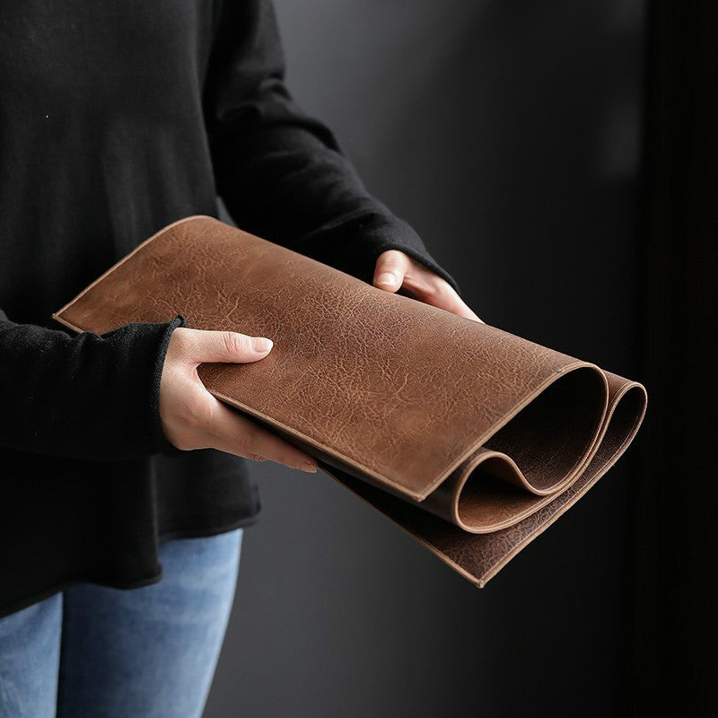 Leather Tea Runner – Waterproof