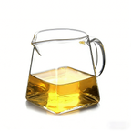 加厚带滤网玻璃公道杯