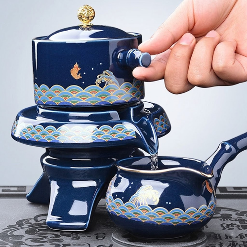 碧海浪花全自动茶具