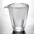 Japanese Glass Fair Cup With Golden Rim