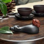 宜兴紫砂牛童茶宠