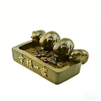 Color Changeable Golden Pigs Tea Pet
