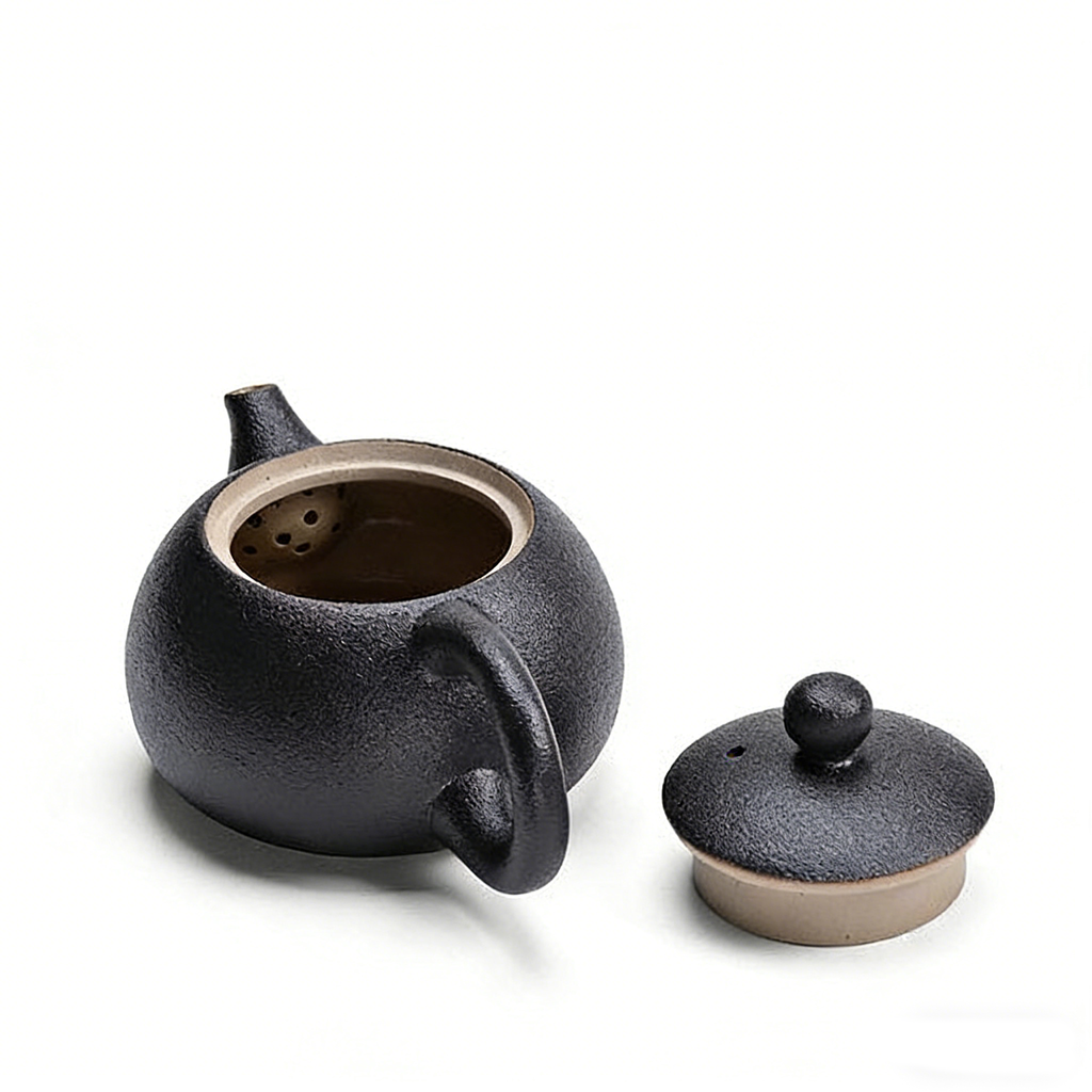 黑陶温酒茶壶
