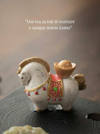 Color-Changing Lucky Horse Tea Pet