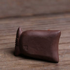 Purple Clay Mouse & Treasure Tea Pet