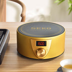Golden Induction Cooker Teapot Warmer