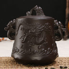 Empaistic Dragon Clay Tea Caddy
