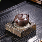 Yixing Purple Clay Monkey Teapot