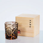 Edo Kiriko Handcrafted Lightning Whisky Glass Tea Cup