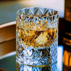 Edo Kiriko Handcrafted Celestial Whisky Glass Tea Cup