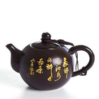 Tang Peom Tea Set With Maitreya Buddha Tea Tray