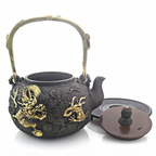日式铸铁金龙茶具套装