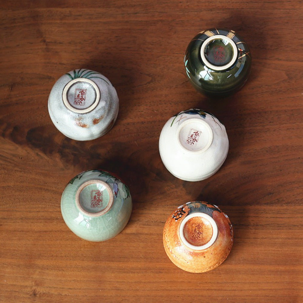 Awakenteastudio Kutani-yaki Tea Cup - Thumbnail 5