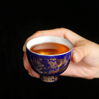 Dragon and Phoenix Porcelain Chinese Tea Set