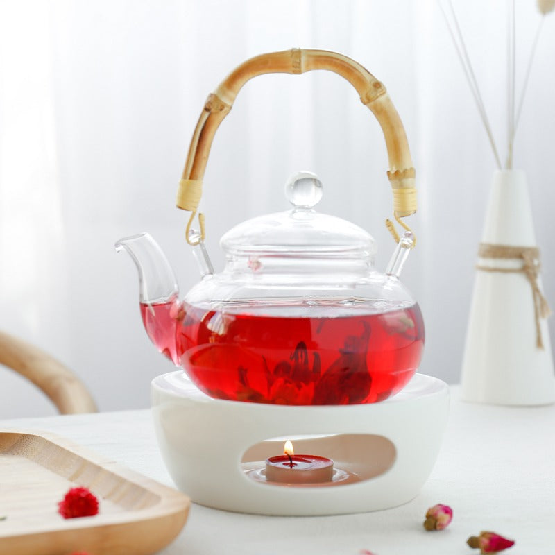 白瓷暖茶器